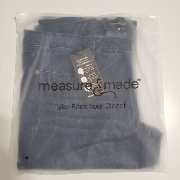 NWT Measure & Made Bootcut‎ Jean in Vintage Wash - Size 14.1 - Picture 5 of 7